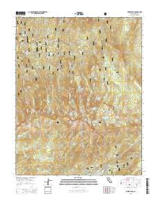 Kaiser Peak 2015 topographic map thumbnail