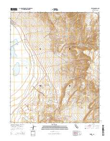 Keeler 2015 topographic map thumbnail