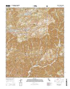 Keller Peak 2015 topographic map thumbnail