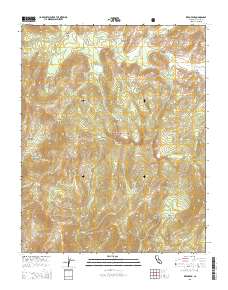Kern Peak 2015 topographic map thumbnail