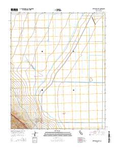 Kettleman City 2015 topographic map thumbnail