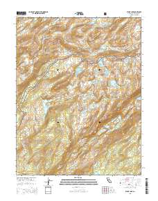Kibbie Lake 2015 topographic map thumbnail