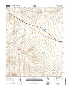 Kramer Hills 2015 topographic map thumbnail