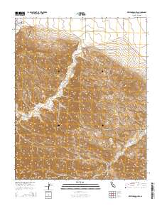 Kreyenhagen Hills 2015 topographic map thumbnail