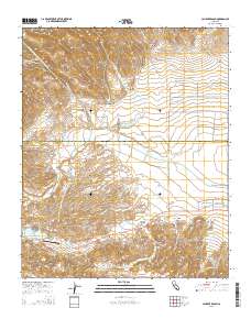 La Liebre Ranch 2015 topographic map thumbnail