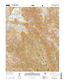 Lake Isabella South 2015 topographic map thumbnail