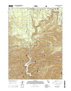 Lake McCloud 2015 topographic map thumbnail