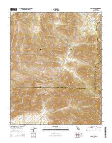 Lamont Peak 2015 topographic map thumbnail