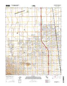 Lancaster West 2015 topographic map thumbnail