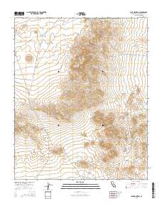 Lane Mountain 2015 topographic map thumbnail