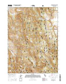 Lane Reservoir 2015 topographic map thumbnail