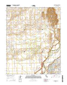 Lanes Bridge 2015 topographic map thumbnail