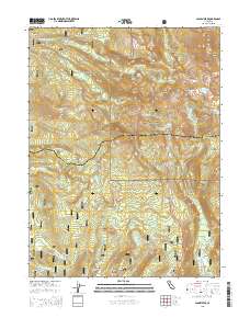 Lassen Peak 2015 topographic map thumbnail