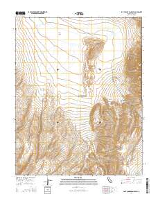 Last Chance Range SW 2015 topographic map thumbnail