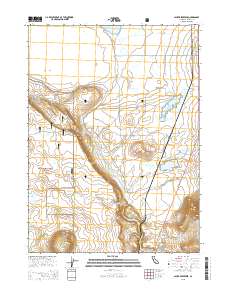 Lauer Reservoir 2015 topographic map thumbnail