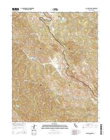 Laughlin Range 2015 topographic map thumbnail