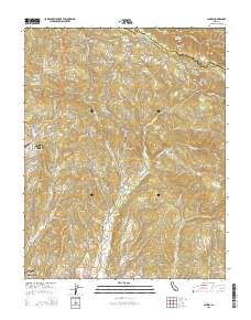Laurel 2015 topographic map thumbnail