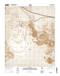 Lavic Lake 2015 topographic map thumbnail