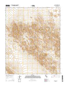 Lavic SE 2015 topographic map thumbnail