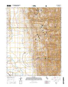 Laws 2015 topographic map thumbnail