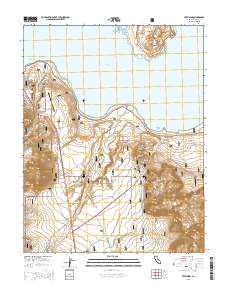 Lee Vining 2015 topographic map thumbnail