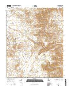 Lee Wash 2015 topographic map thumbnail