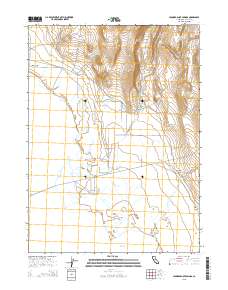 Leonards Hot Springs 2015 topographic map thumbnail