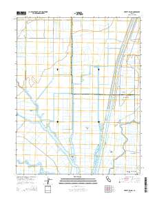 Liberty Island 2015 topographic map thumbnail