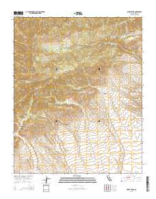 Liebre Twins 2015 topographic map thumbnail