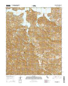 Lime Mountain 2015 topographic map thumbnail