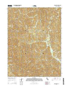 Lincoln Ridge 2015 topographic map thumbnail