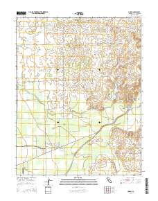 Linden 2015 topographic map thumbnail