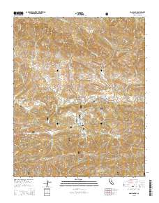 Lion Canyon 2015 topographic map thumbnail