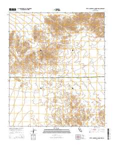 Little Chuckwalla Mountains 2015 topographic map thumbnail