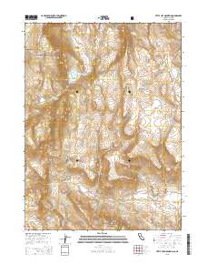 Little Hat Mountain 2015 topographic map thumbnail