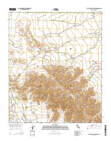 Little Maria Mountains 2015 topographic map thumbnail