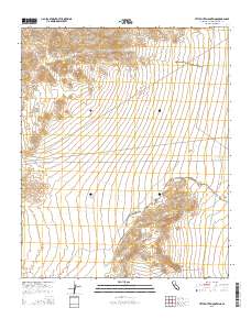 Little Piute Mountains 2015 topographic map thumbnail