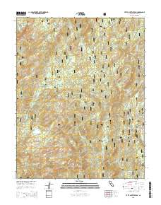 Little Shuteye Peak 2015 topographic map thumbnail