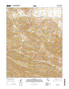 Llanada 2015 topographic map thumbnail
