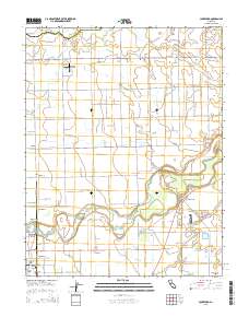 Lockeford 2015 topographic map thumbnail