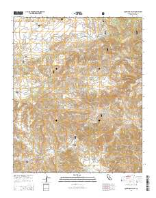 Lockwood Valley 2015 topographic map thumbnail