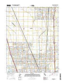 Lodi South 2015 topographic map thumbnail