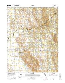 Loma Rica 2015 topographic map thumbnail