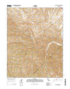 Lone Tree Creek 2015 topographic map thumbnail