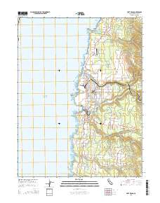 Fort Bragg 2015 topographic map thumbnail