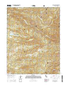 Fort Mountain 2015 topographic map thumbnail