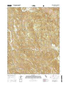 Foster Mountain 2015 topographic map thumbnail