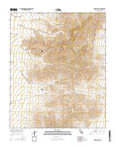 Fountain Peak 2015 topographic map thumbnail
