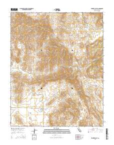 Frazier Valley 2015 topographic map thumbnail