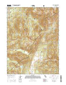 Freel Peak 2015 topographic map thumbnail